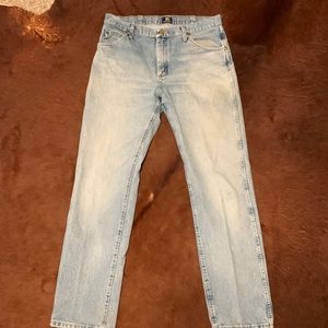 Mens Wrangler 47MWZ jeans. 34x34